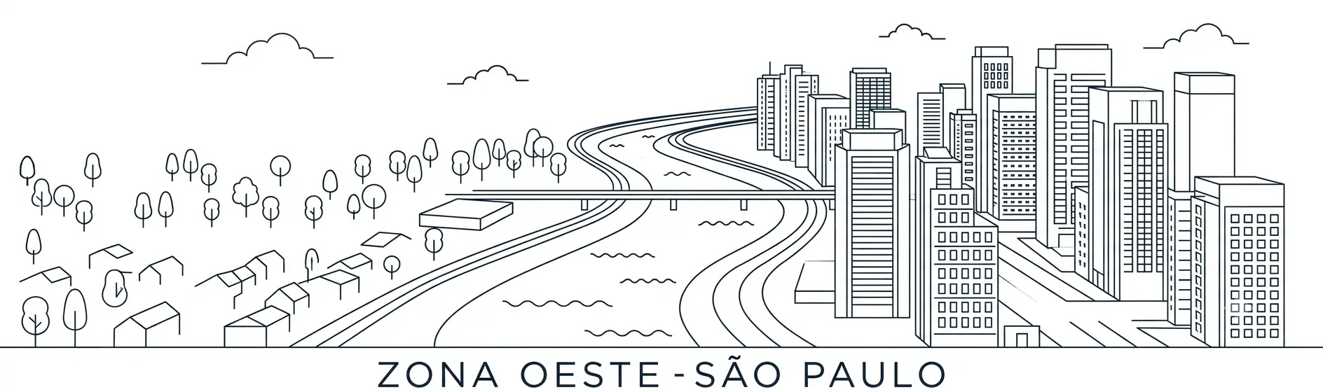 skyline da cidade de são paulo