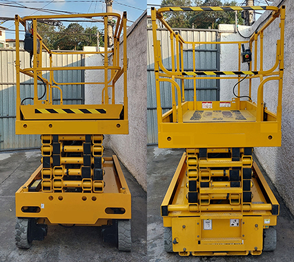 PLATAFORMA TESOURA HAULOTTE COMPACT 14  a venda